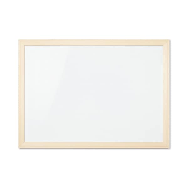 Flipside 18 x 24 Wood Framed Magnetic White Dry Erase Board 17720 - main