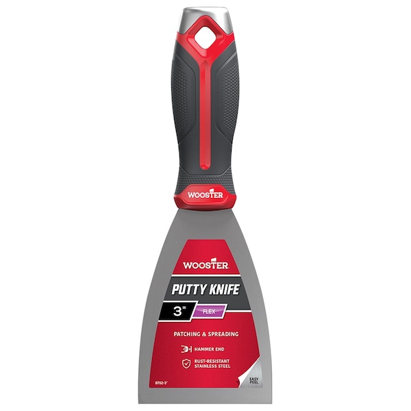 Wooster 3in Flexible Putty Knife, Stainless Steel 8752 - main