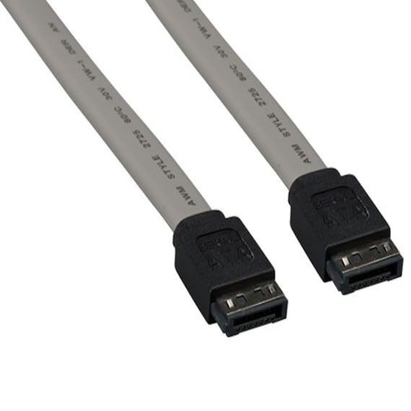 Sanoxy 0.5m 7-pin 180-Degree Serial ATA Device Cable for External Use SNX-CBL-LDR-SA103-31HM - main