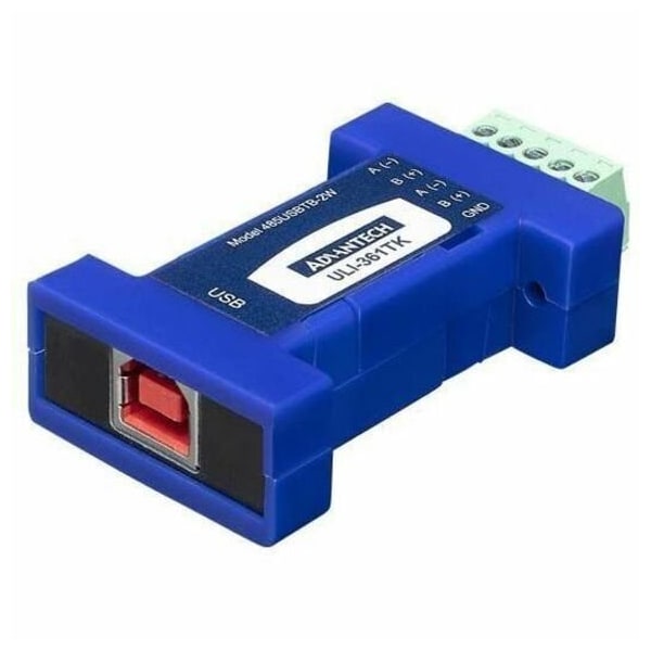Advantech Usb To Serial 1Pt 485, 2W, Tb - Locked Serial # BB-485USBTB2WLS-A - main
