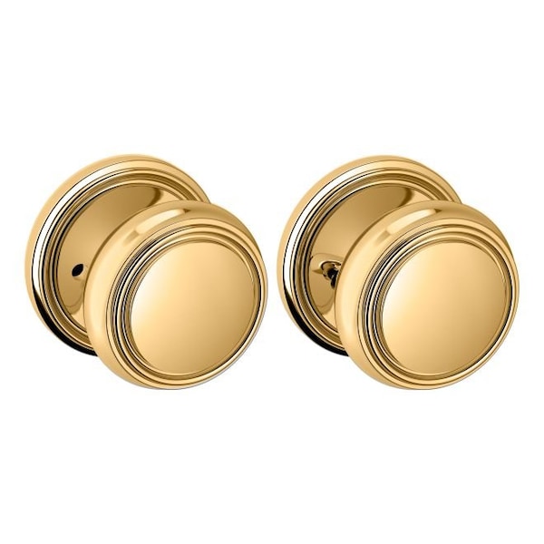 Baldwin Baldwin Preconfigured 5068 2-3/8in Nashville Knob with 5123 Rose Privacy Lock with 2-3/8in 5068003PRIV - main