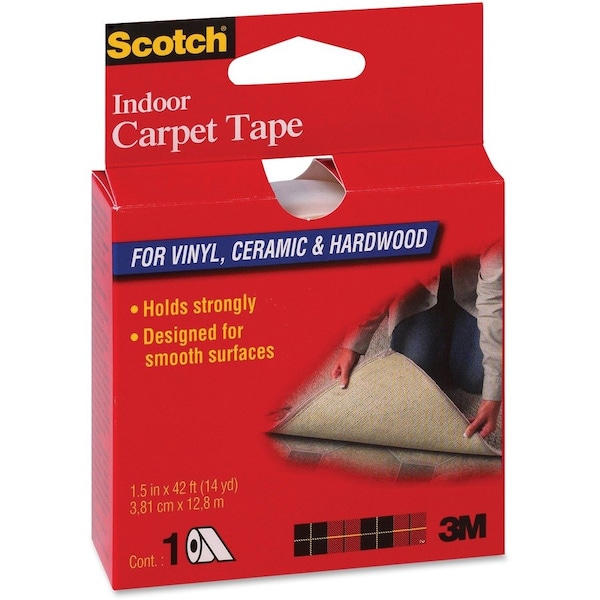 Scotch Double-sided Tape, 14 yd Lg, 1.50" Width, Vinyl CT2010 - main