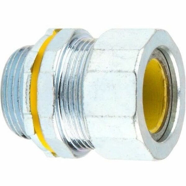 Dottie L.H. Dottie 3/4'' Steel Strain Relief Connector (Yellow Grommet), 10PK SR75B750 - main