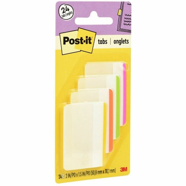 Post-It Flag, Index Durable, Assorted, PK24 686F-1BB - main