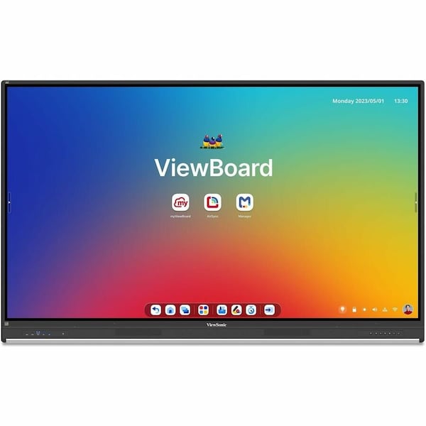 Viewsonic 86IN VIEWBOARD 4K INTERACTIVE FLAT PANEL, 3840 X 2160 RESOLUTION, TAA COMPLIANT. IFP8653-ED-M - main