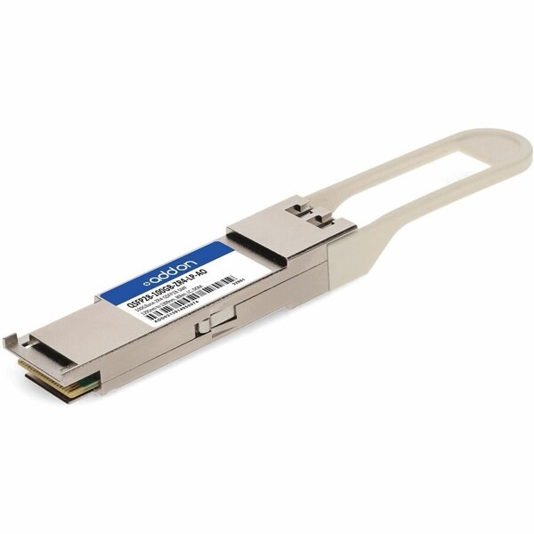 Add-On AddOn MSA and TAA 100GBase-ZR4 QSFP28 Transceiver Low Power (SMF, 1295nm to 1309nm, 80km, LC, DOM) QSFP28-100GB-ZR4-LP-AO - main
