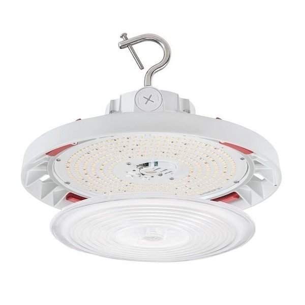 Keystone 100W Power & Color Selectable Round Highbay with Optic Swap |100W/70W/50W | Includes (2) lens types, KT-RHLED100PS-12CD-OSD-8CSB-VDIM-P-W - main