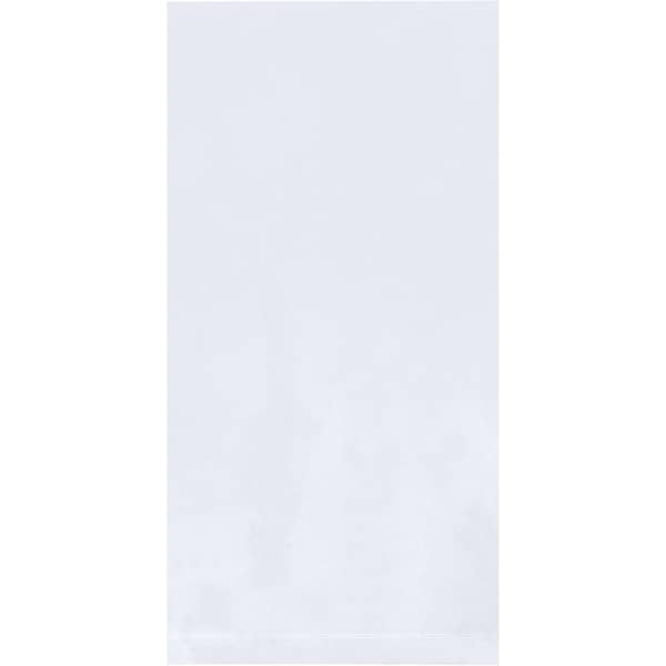 Partners Brand Flat Poly Bags, 7" x 20", 1 mil, Clear, 1000 PK PB2272 - main