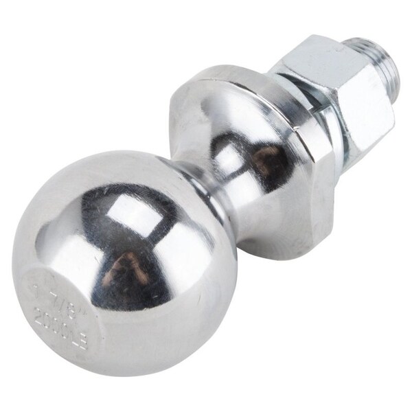 Vulcan Hitch Ball, 1-7/8 in Dia Ball, 3/4 in Dia Shank, 2,000 lb Gross Towing TD-01 - main