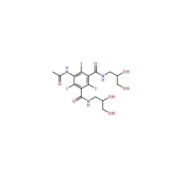 Ak Scientific 5-(Acetamido)-N, N'-bis(2, 3-dihydroxypropyl)-2, 4, 6-triiodo-1, 3-benzenedicarboxamide (500g), CAS 3112 Q962-500g - main