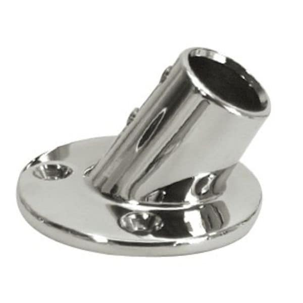 Whitecap S1467C 0.87 in. 60 deg Chrome Plated Zamac Round Cap W7E-S1467C - main