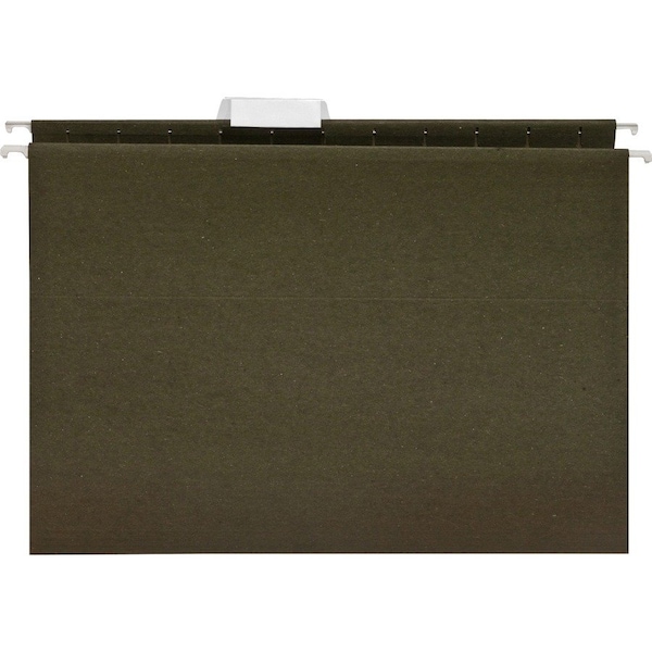 Business Source Hanging File Folder, Green, PK25 BSN17533 - main