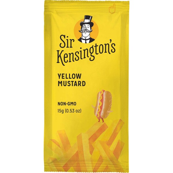 Sir Kensingtons 15 Gram Yellow Mustard Packet, 50 count, 50PK 67331122 - main