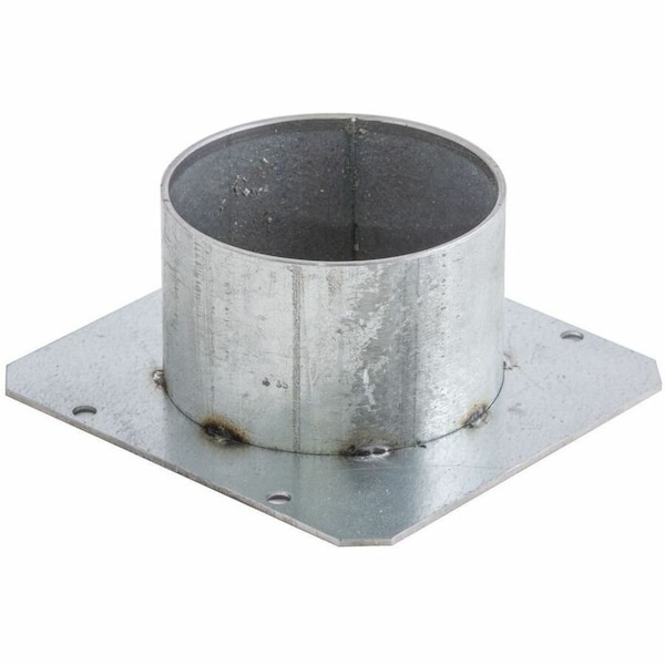 Hubbell Wiring Device-Kellems Recessed 10" Series, Bottom Feed Plate, Center, 2-1/2" EMT S1R10CBF250 - main