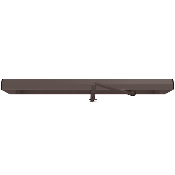 Norton Co Low Ceiling, Double Lever Arm, 36in Pairs or 48in Doors, 37-3/8in Overall Length, Dark Bronze Paint 6331 690 - main