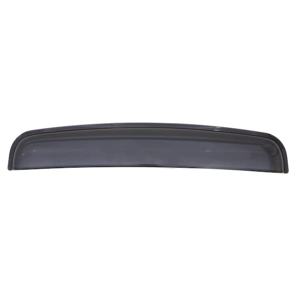 Ventshade Sunroof Air Deflector, Universal 34.25 Inch Wide, Smoke, Acrylic, Mounts With 3M Tape 77002 - main