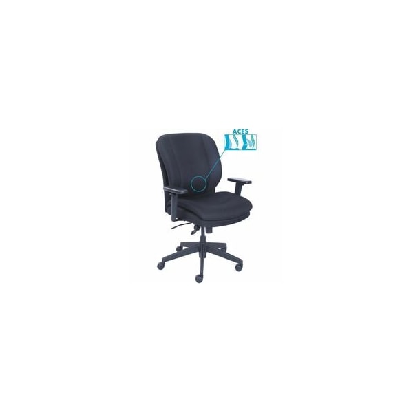 Sertapedic Cosset Ergonomic Task Chair, Supports up to 275 lbs., Black 48967A - main