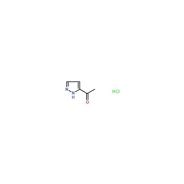 Ak Scientific 1-(1H-Pyrazol-5-yl)ethanone hydrochloride (5g), CAS 175277-40-4 9154AA-5g - main