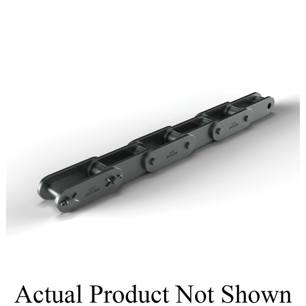 Hkk Chain HKK Heavy Series Double Pitch Riv Standard Conv, 10 ft OAL, 2 P, 5/8 Dia x 5/8 W, .156 THK Plate, AS DC080R1A - main