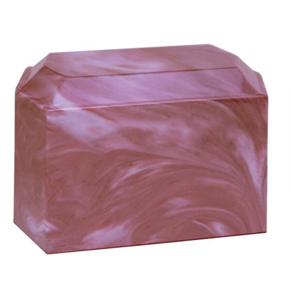 Fasttrack2Fitness Cultured Marble Cremation Providence Adult Urn, Mulberry FA2044567 - main