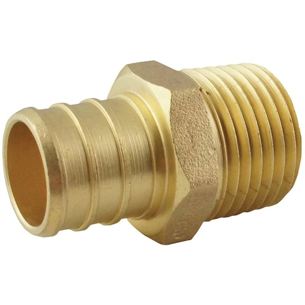 Apollo Valves 1/2In Mpt X3/4 Barbed Pex APXMA1234 - main