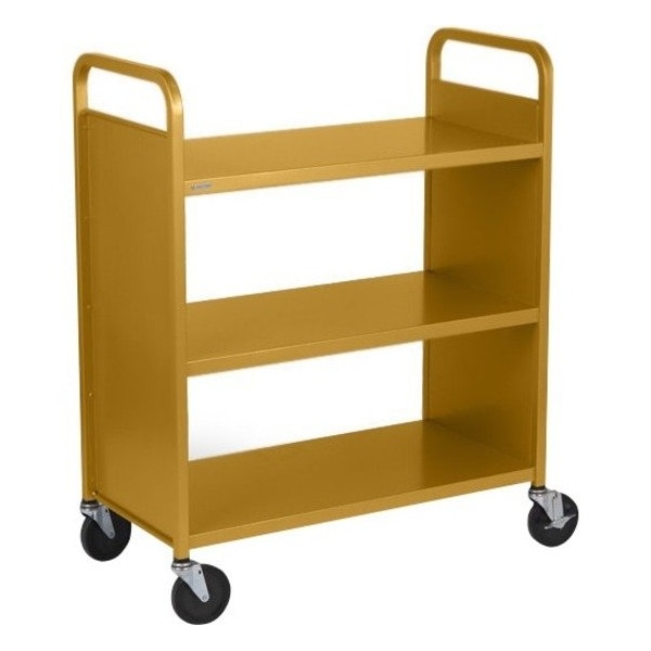Bretford BOOK/UTIL TRUCK 3-FLAT SHLF DBL SIDE F336-RB5 - main