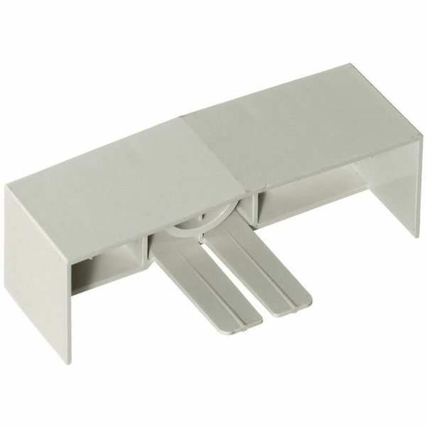 Hubbell Wiring Device-Kellems End Cap, White, PVC, Base-Trak(R), Caps PB3ECA - main