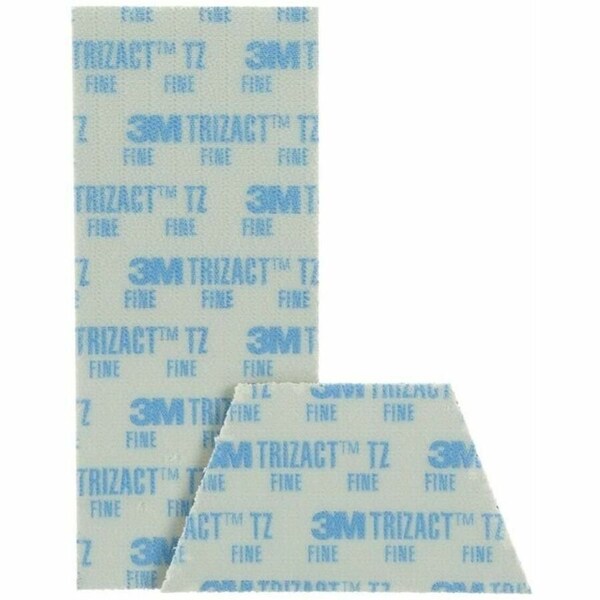 3M Polishing Pad, Blue, Shape Trapezoid, PK4 86020 - main