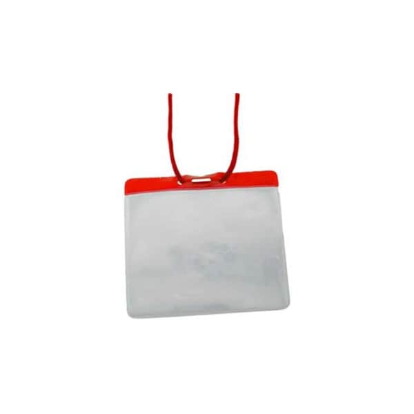 Brady Extra Large Event Badge Holders with Neck Cord and Adjustable Cord Lock 1860-2906 - main