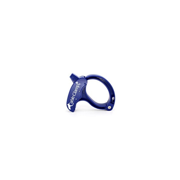 Cable Wholesale Pack of 7 - Cable Clamp - Large - Blue 30CA-46107 - main