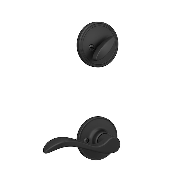 Schlage Residential - J Series Schlage Residential Left Hand Interior Active Handleset Trim Seville Lever with 16258 Latches and JH59SEV622LH - main