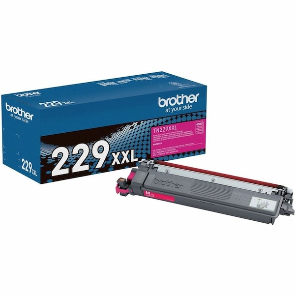 Brother Super High Yield Magenta Toner Cartridge 4,000 Yield TN229XXLM - main