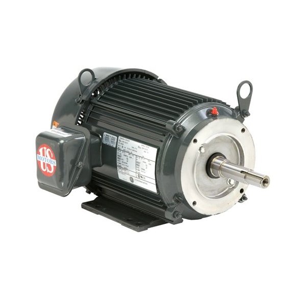 U.S. Motors Motor, 1 HP, 1,800 rpm, 143JM, 208-230/460V UJ1P2DM - main