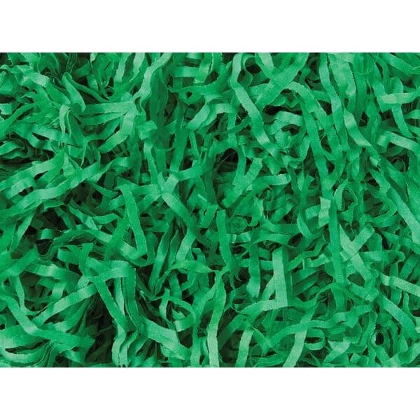 Nashville Wraps Festive Green Color Tissue Paper Shred, 18 oz. Bag 4XFG - main