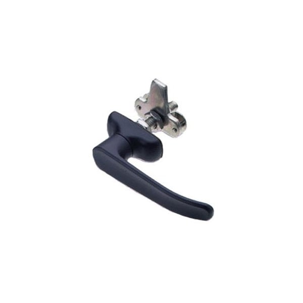 Southco L-Handle Latch Black w/Long Pawl 92-31-522 - main