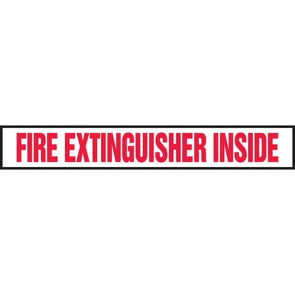Accuform FIRE EXTINGUISH ER LABEL FIRE LFXG441VSP - main