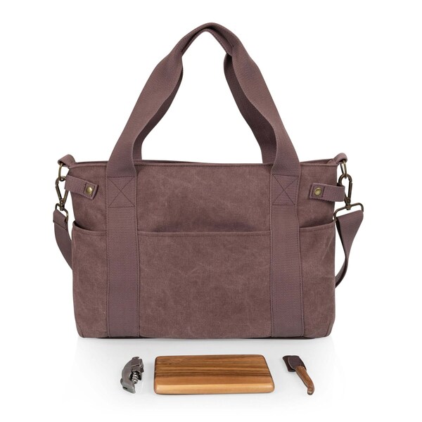 Picnic Time Family Of Brands Temecula Wine and Cheese Bag, Mulled Wine 617-03-101-000-0 - main