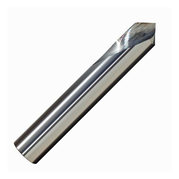 Monster Tool N/C Spot Drill, 90 deg. included angle, 1/2 in size, 1-1/4 in LOC, 3 in overall length, bright finish 402-500090 - main