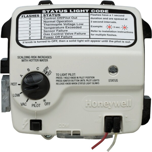 Reliance 301 Series 1'' Shank Resideo Electronic LP Gas Control Valve & Thermostat 100112338 - main