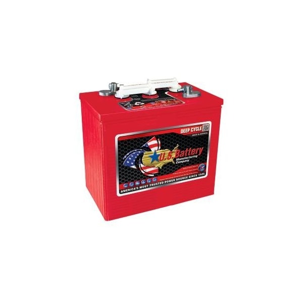 Us Battery 6V 280Ah Deep Cycle Battery, FLA, Offset "S" Terminal 803426 - main