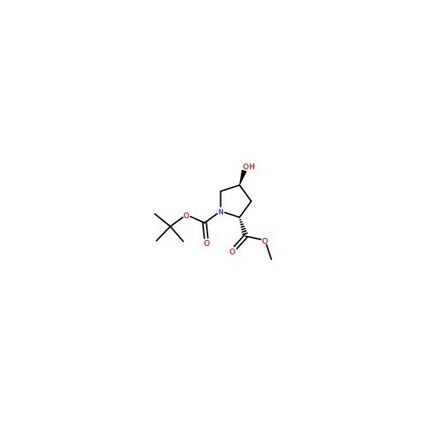 Ak Scientific Methyl (2R, 4S)-1-Boc-4-hydroxypyrrolidine-2-carboxylate (1g), CAS 135042-17-0 X9894-1g - main