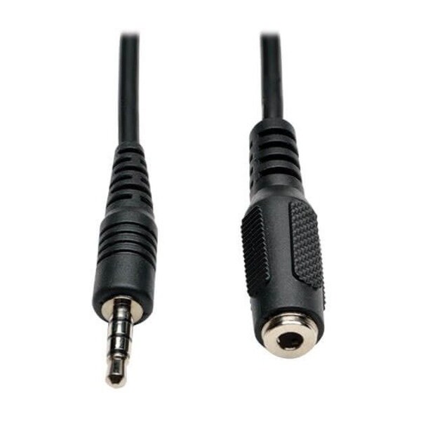 Tripp Lite 6FT MINI STEREO AUDIO 4 POSITION HEADSET EXTENSION CABLE 3.5MM M/F 6FT P318-006-MF - main
