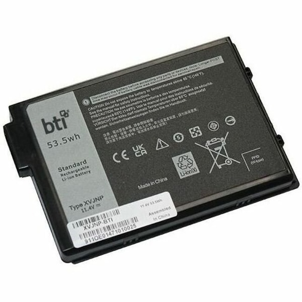 Battery Technology BTI 3-CELL 11.4V LI-ION BATTERY FOR DELL LATITUDE 13 RUGGED 7330 EXTRE XVJNP-BTI - main