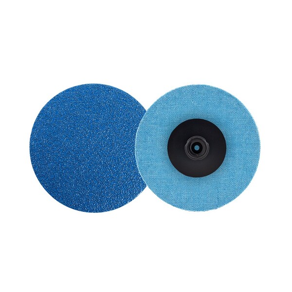 Superior Abrasives QUICK CHANGE DISC ZIRCONIA GRINDING AID SELECT 2" TYPE-S 80grit A026710 - main