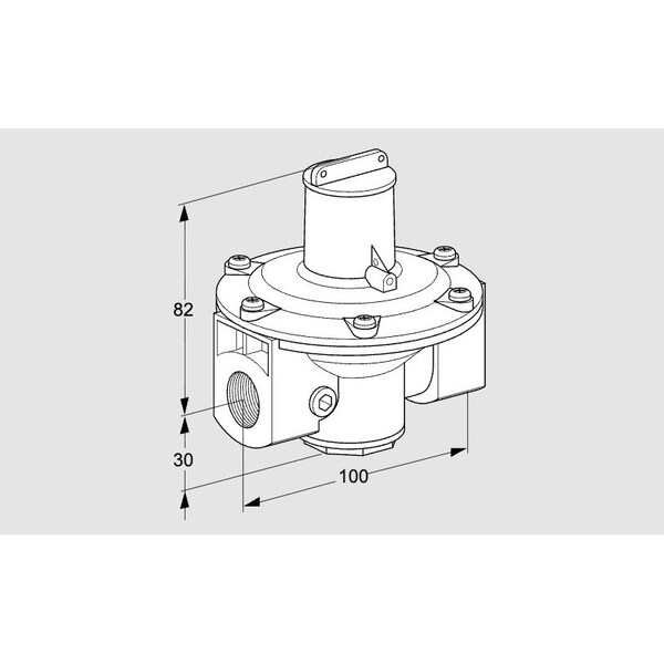 Honeywell Kromschroder REG, E226 E257J78R 1 KS03155003 - main