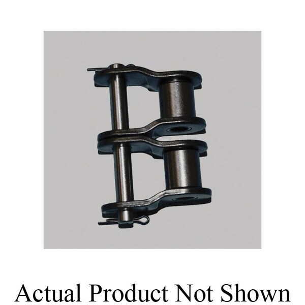 Tsubaki Double Strand Offset Link, #120 chain, 1-1/2 in Pitch, Carbon Steel 120-2NPOL - main