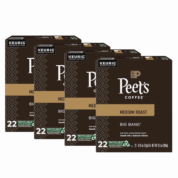 Peets Coffee & Tea Big Bang K-Cups, 88PK 5000377811 - main