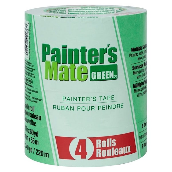 Painters Mate Tape Pntrs Grn 4Pk 1.41Inx60Yd 684275 - main