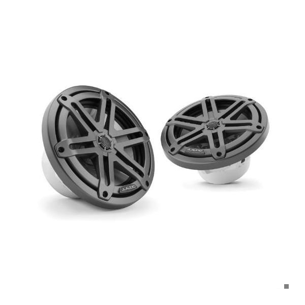 Jl Audio 7.7in Marine Speakers, Sport Grille, Gunmetal, 93520, 010-03066-00, 2PK 93520/010-03066-00 - main