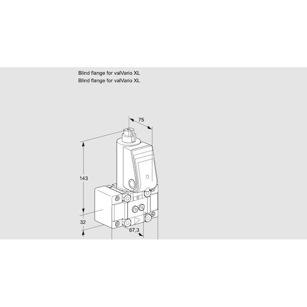 Honeywell Kromschroder Gas Solenoid Valve - Class A, 500 mbar, EN 161, IP65 KS88030495 - main